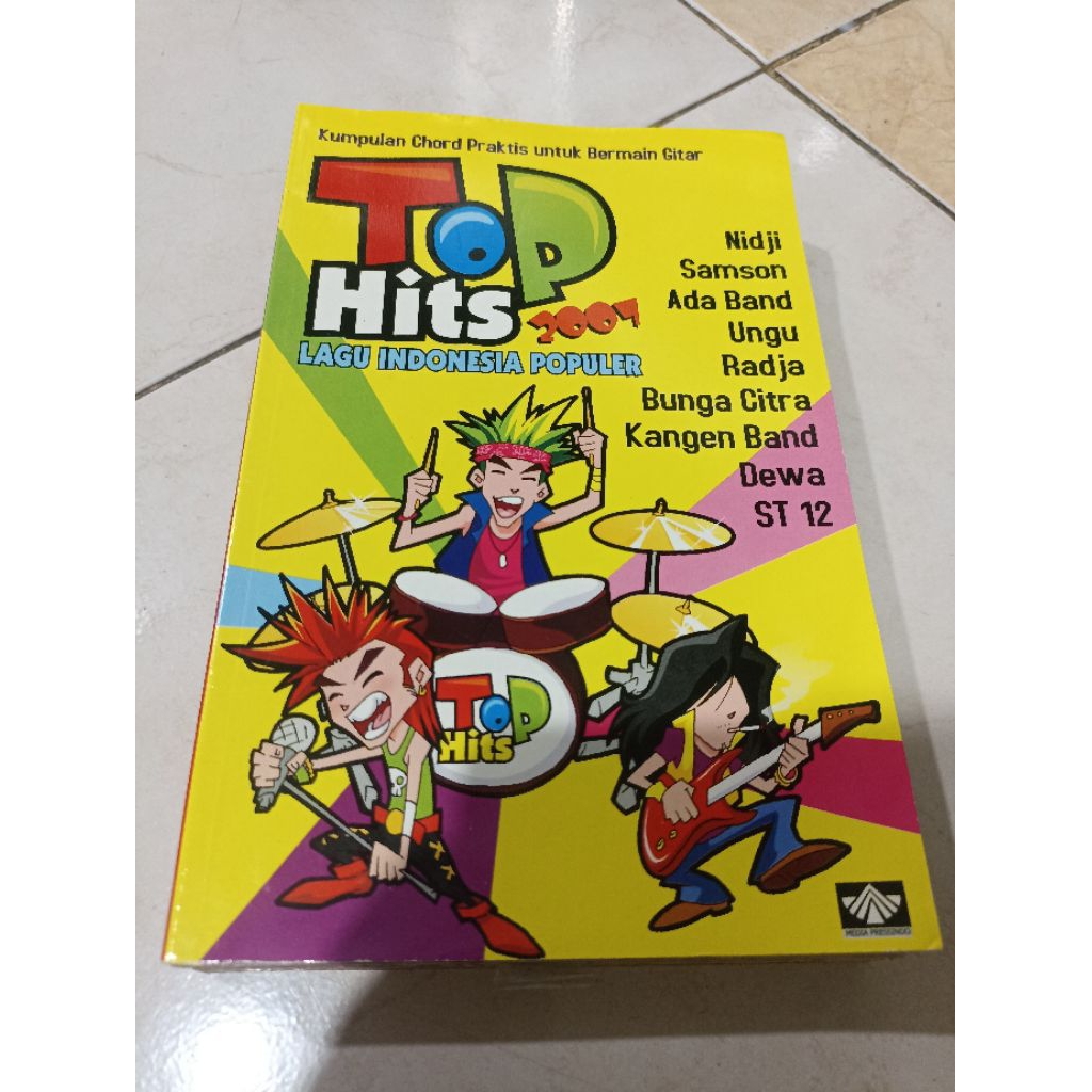 OBRAL BUKU MURAH ORIGINAL / BUKU LAGU HITS / TOP HITS 2007 LAGU INDONESIA POPULER / BEST SELLER / LA