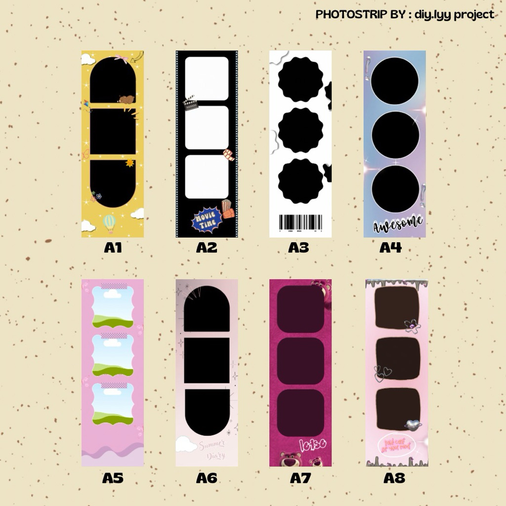 TEMPLATE PHOTOSTRIP | NON FISIK