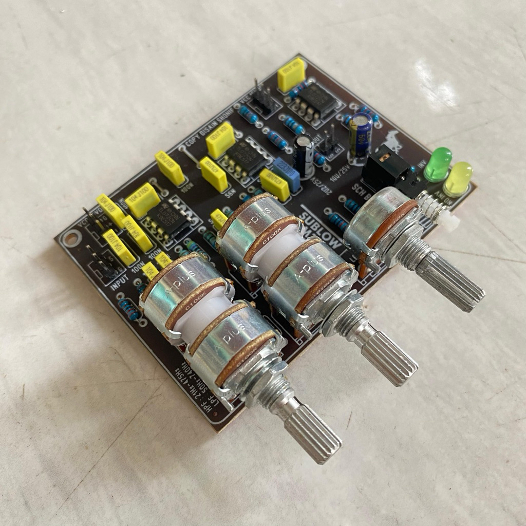 Kit ALMS MAM193P Tanpa Delay SUB LOW Sepeaker Management Analog LOW SUB DLMS