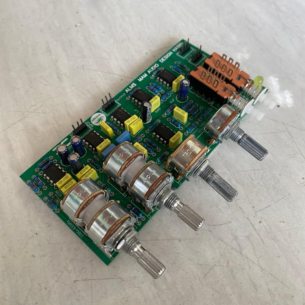 Kit ALMS Plus Delay Sub Low Mid High Adjustable Crossover 24dB in out balance MAM193P Dobel Layer