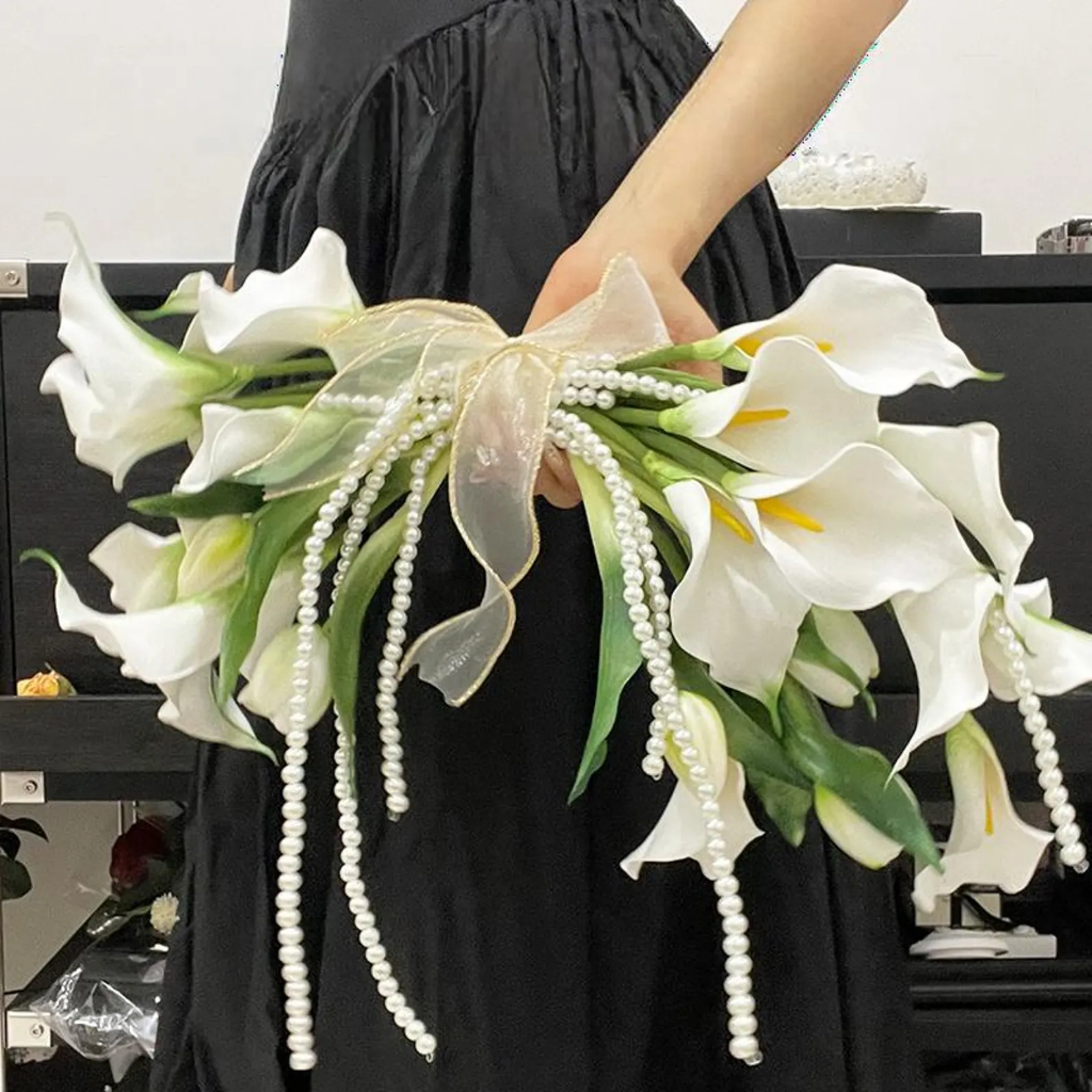 Luxurious Calla Lily Bridal Bouquet