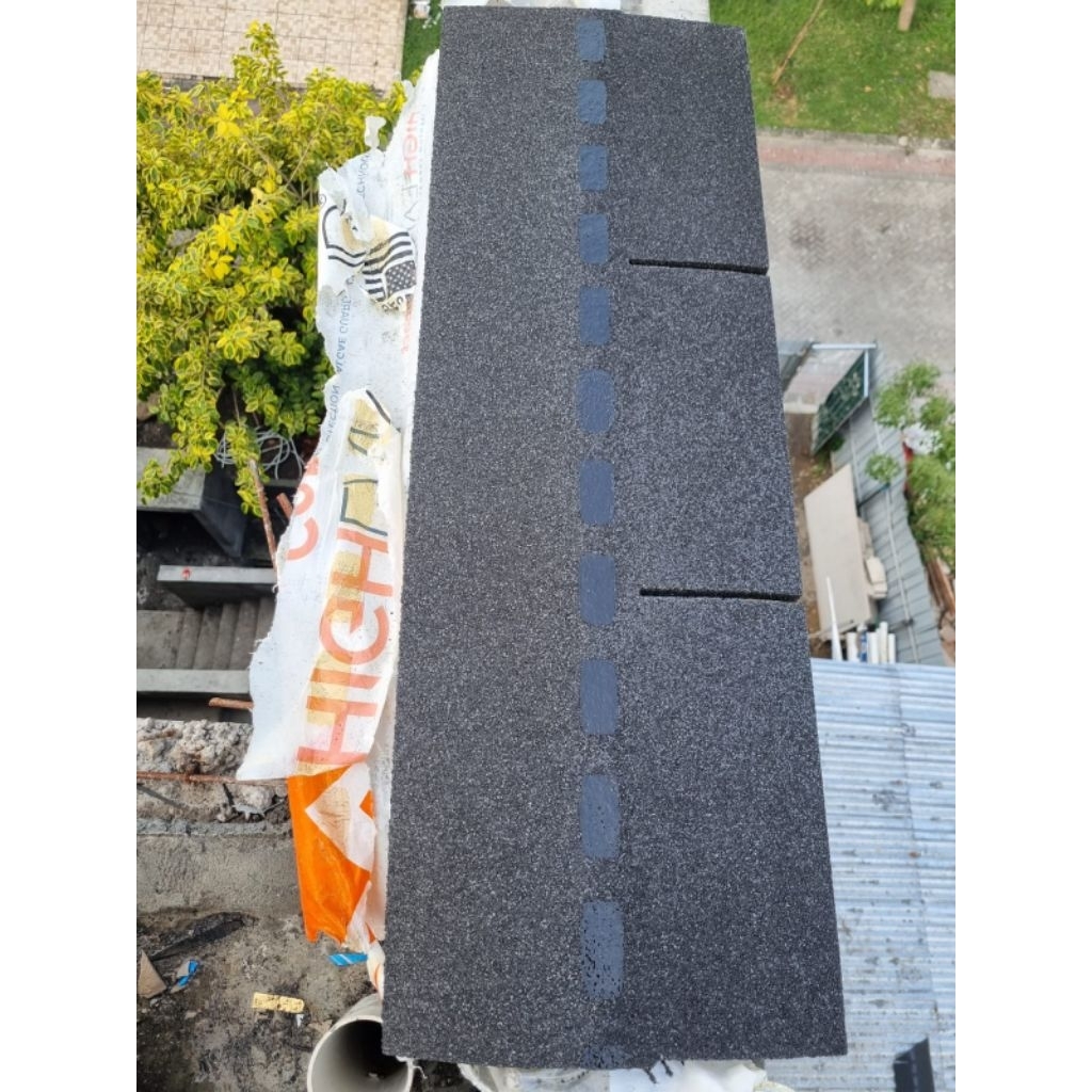 Genteng Aspal / Atap Aspal Bitumen Merek Highland
