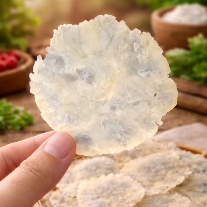 Emping Melinjo Original Super Tipis Gurih Renyah – Emping mentah asli lampung