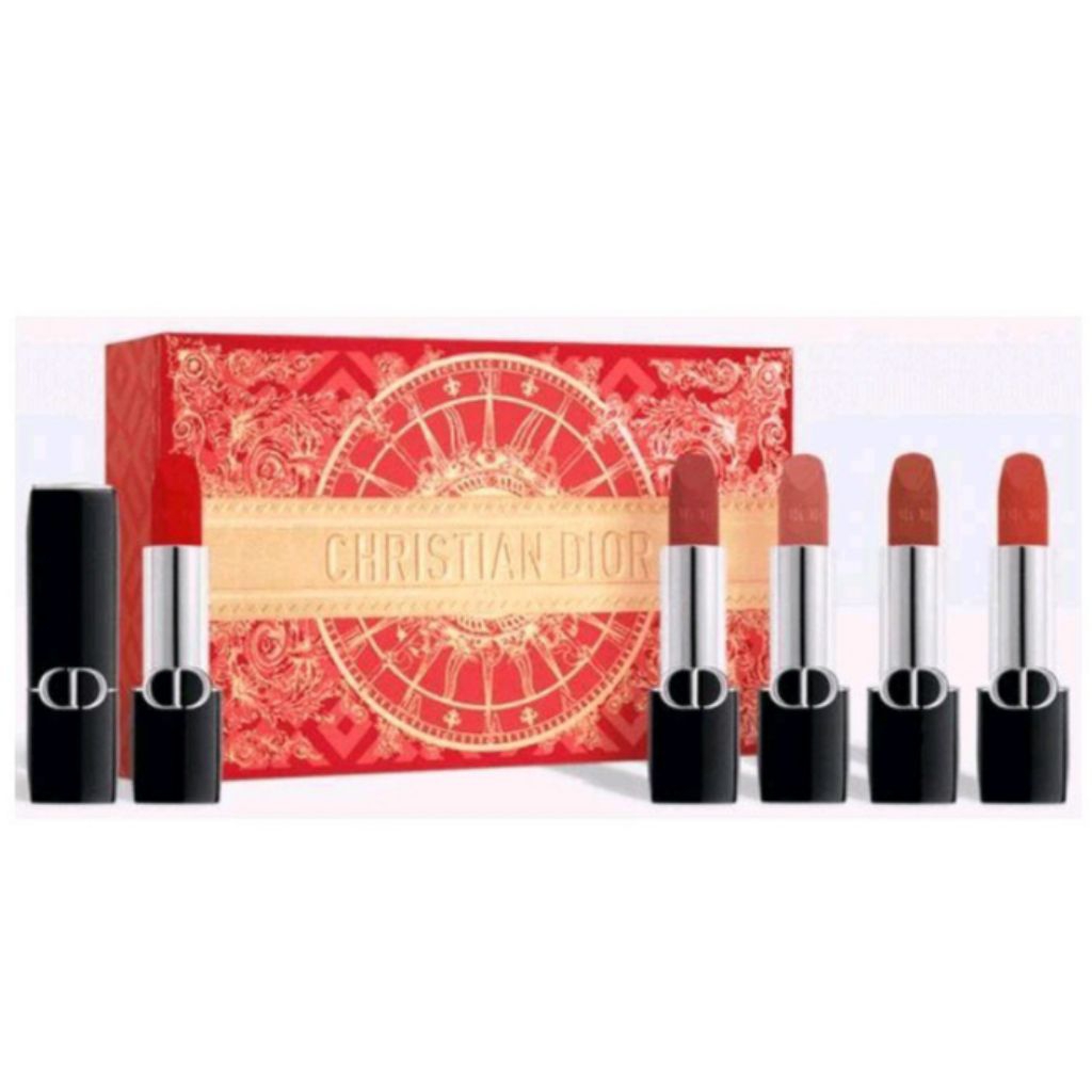 DIOR ROUGE LIPSTICK SET 1.5g X 5 PCS SPECIAL EDITION