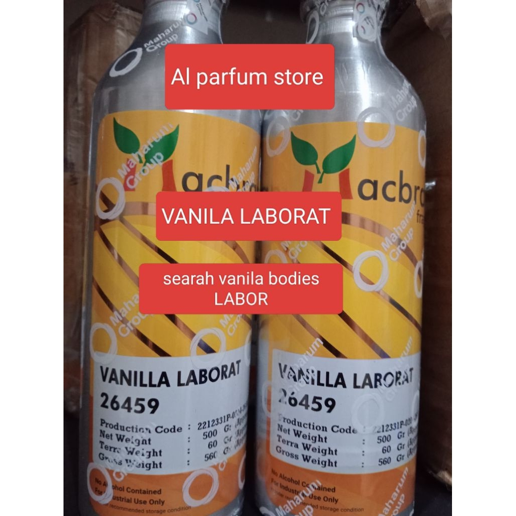 VANILA LABORAT (searah vanila bodies LABOR) macbrame segel 500