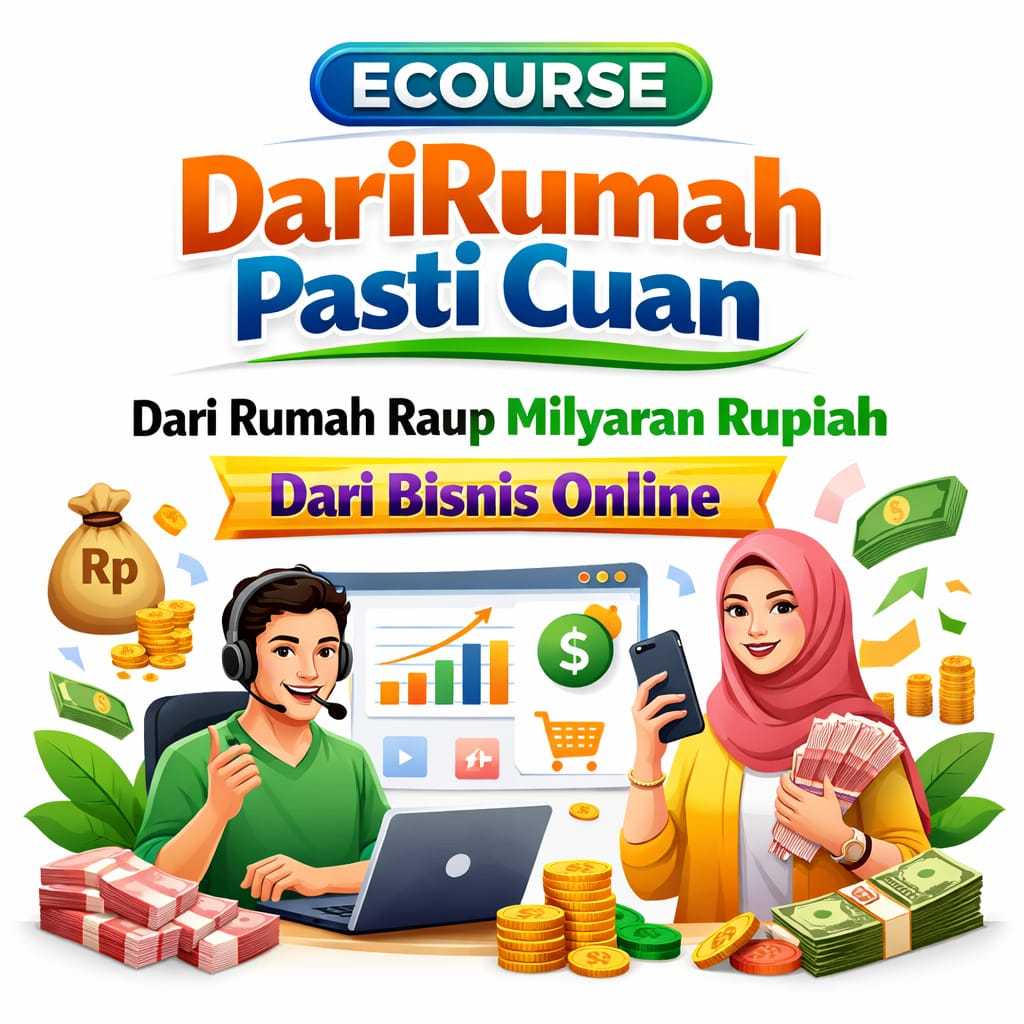 E-COURSE - DARI RUMAH PASTI CUAN