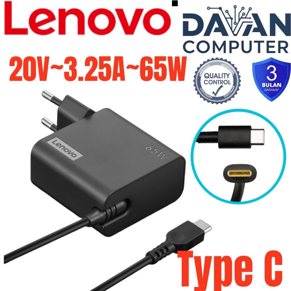 Adaptor charger Lenovo IdeaPad Series Slim 3, 5, 7 (14-16 inci) ||IdeaPad Flex Series Flex 5, 5i|| I