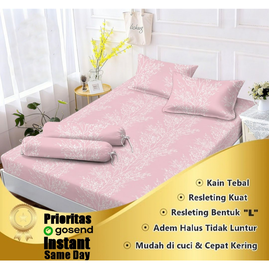 [ RESLETING ] Uk. 100x200 Sarung Busa Kasur Spon 100x200x20cm