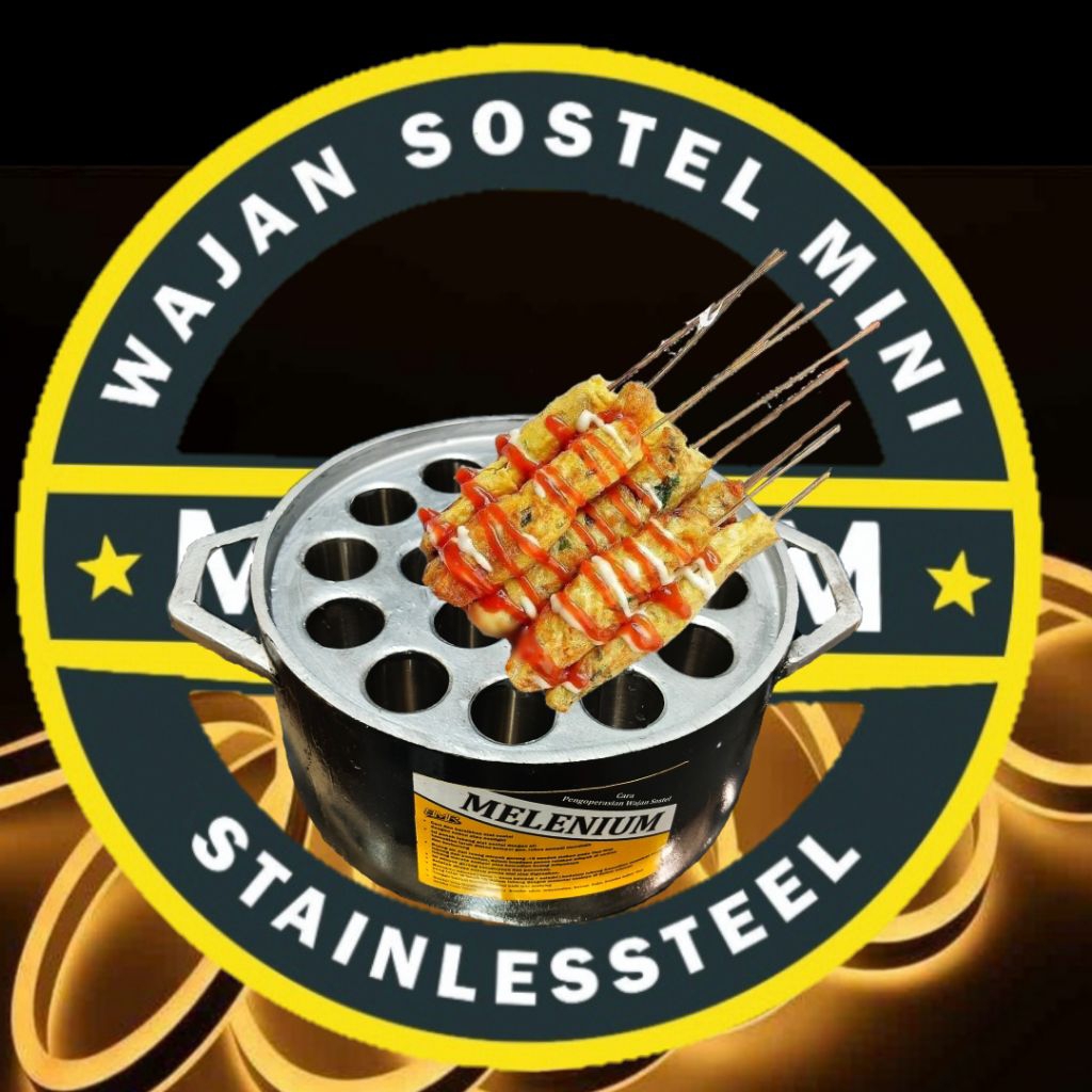 WAJAN SOSTEL MINI MELENIUM 19 LUBANG