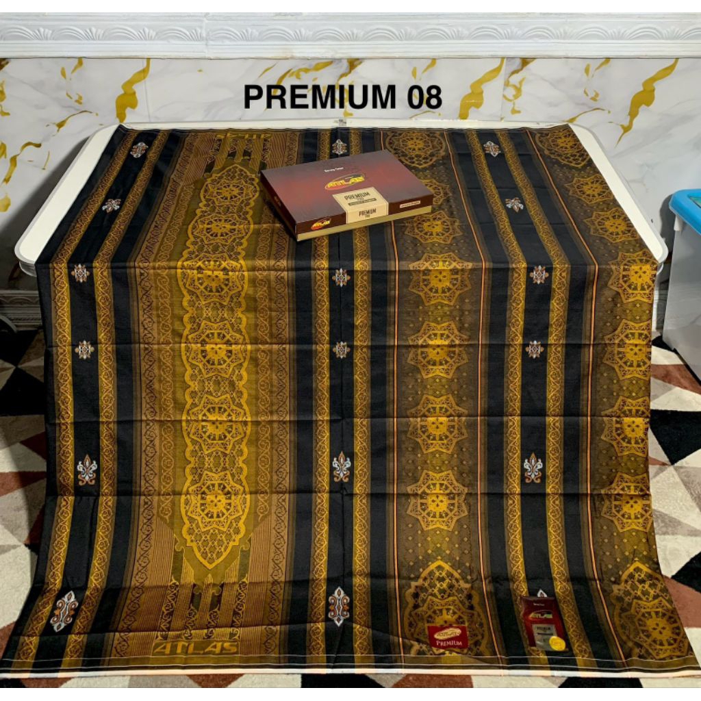 SARUNG ATLAS PREMIUM 790 JACQUARD FULL SONGKET
