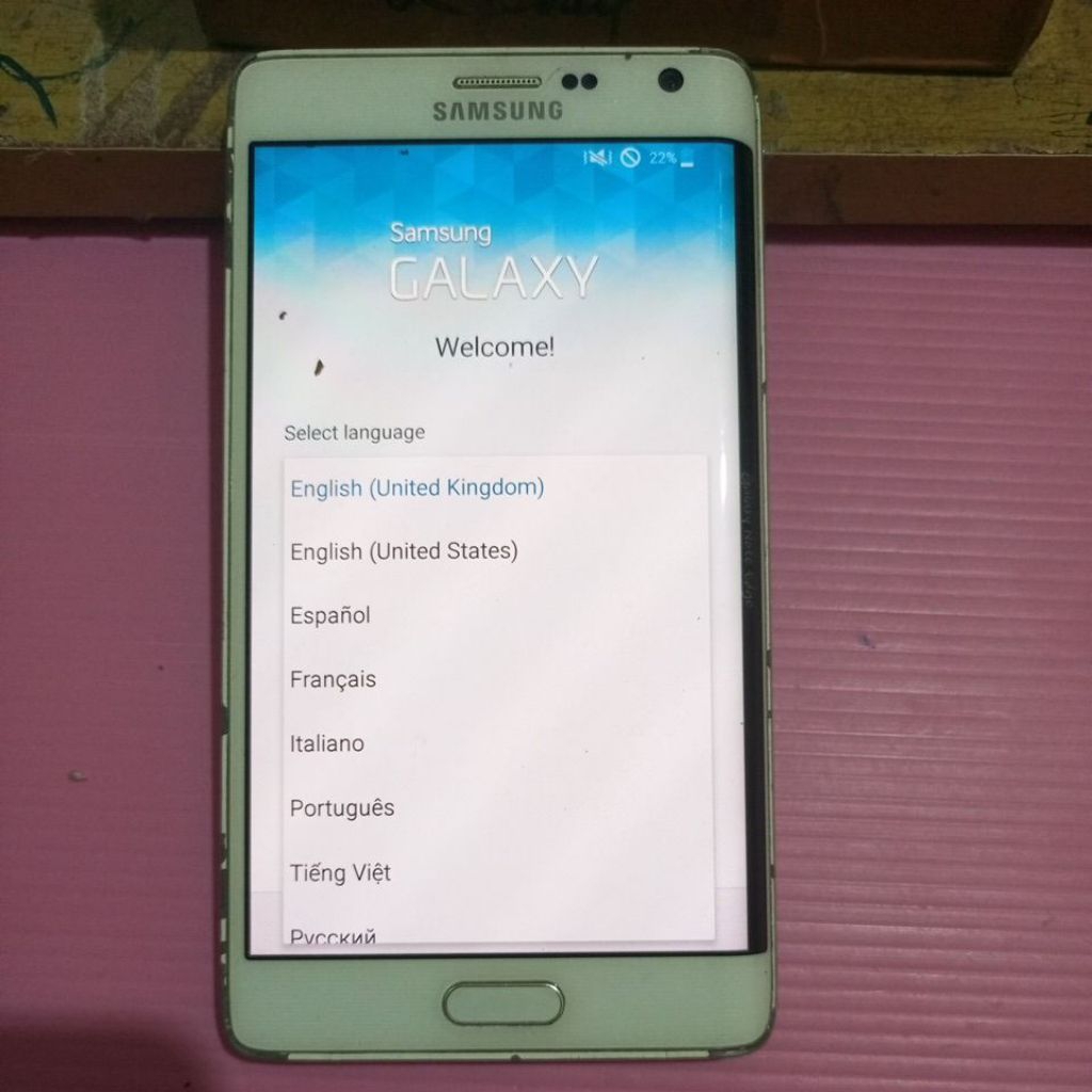 lcd touskrin+prame samsung not edge n915f iri copotan