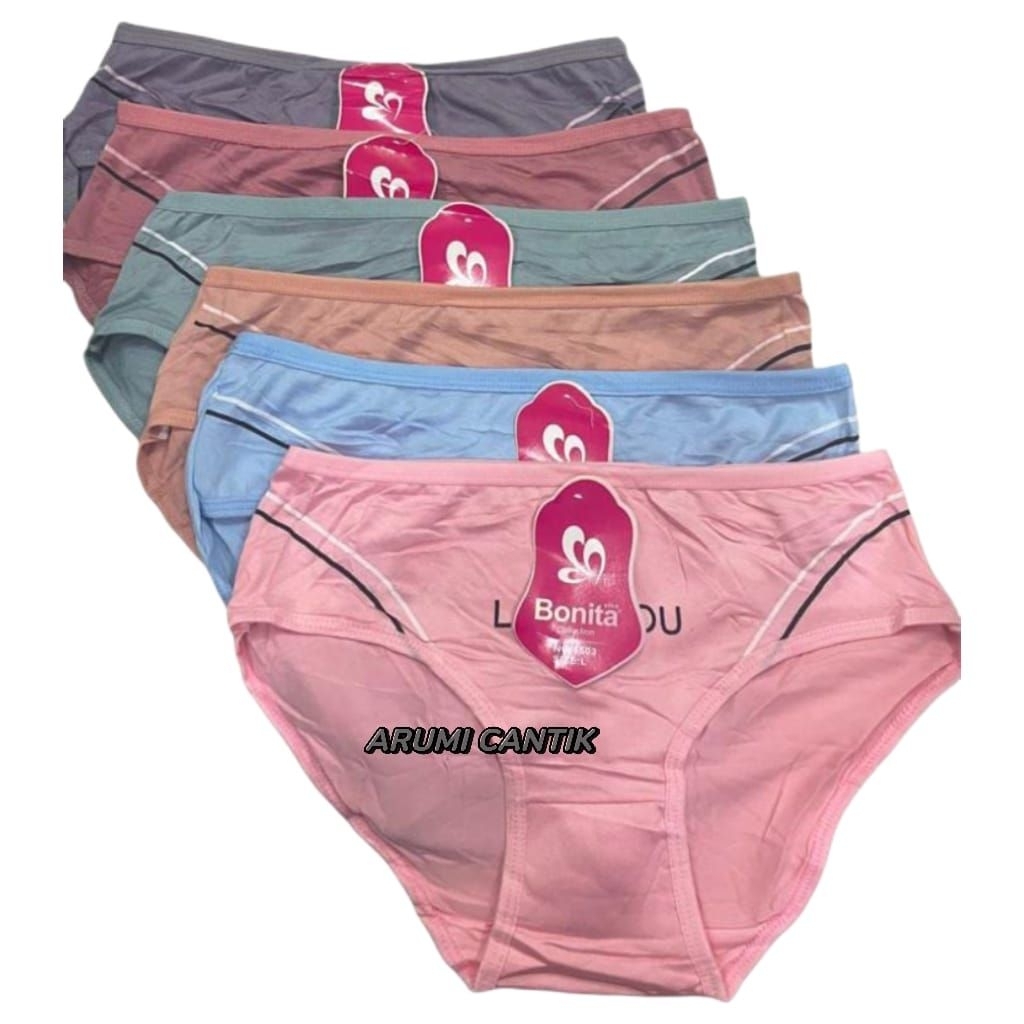 6 Pcs Celana Dalam Anak Remaja Cewek CD Anak ABG Import Premium