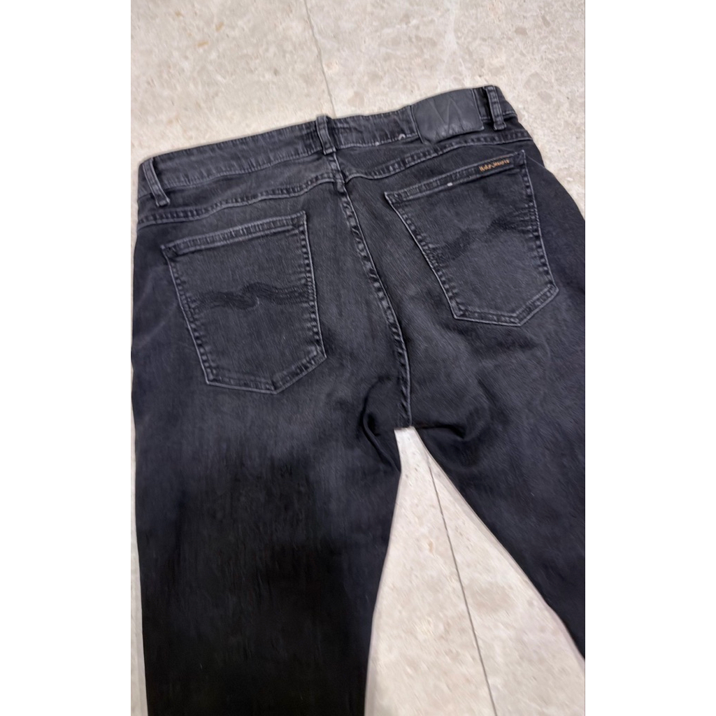Nudie Jeans Skinny Lin Worn Black