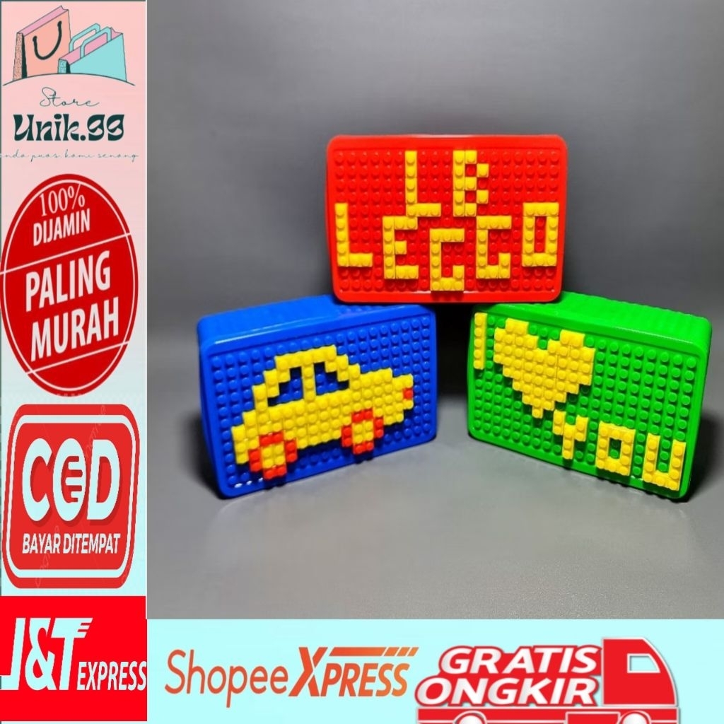 Kotak Bekal/lunch box "LEGGO" UNIK.99