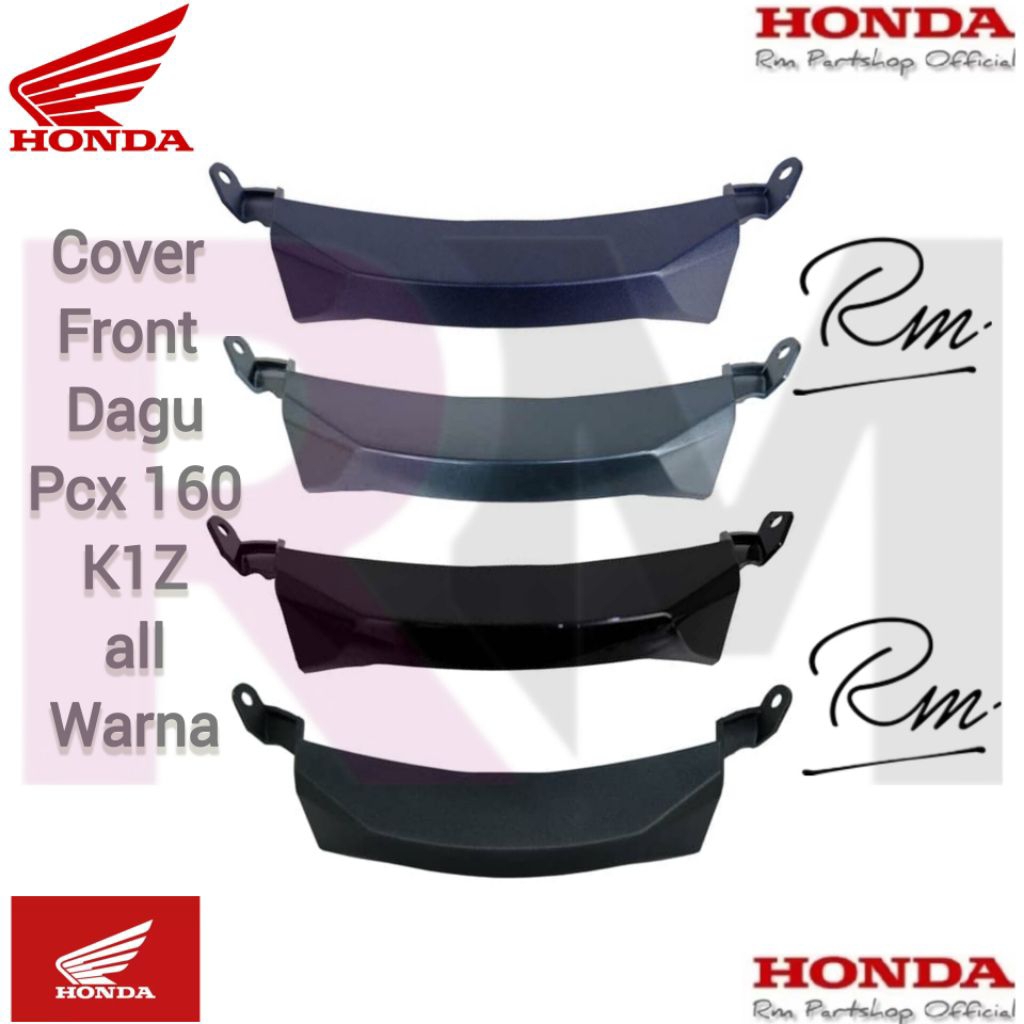 cover front dagu pcx k1z PCX K1Z 160 grey biru doff hitam biru doff
