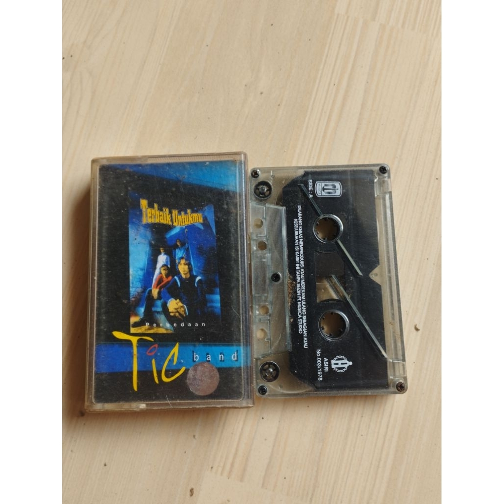 Kaset Pita TIC BAND - Terbaik Untukmu