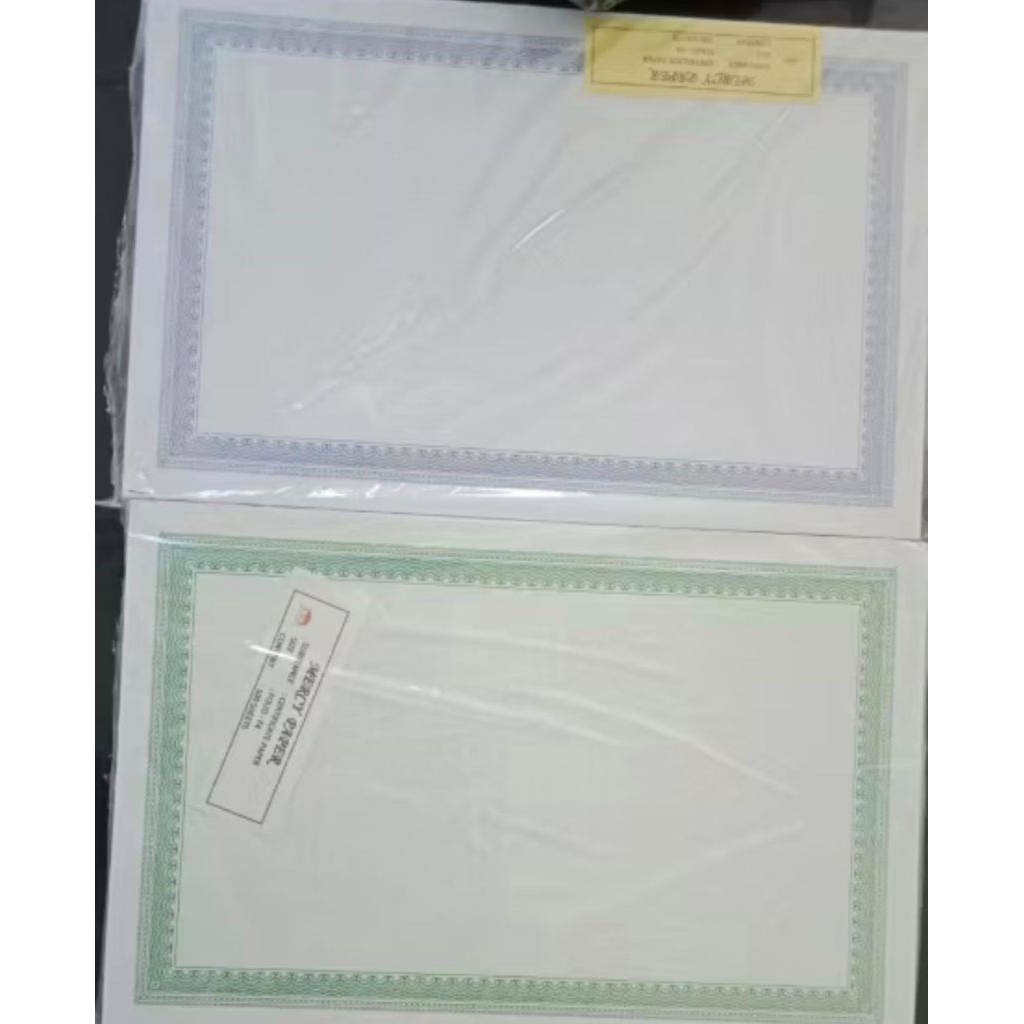 Kertas Piagam / Ijazah