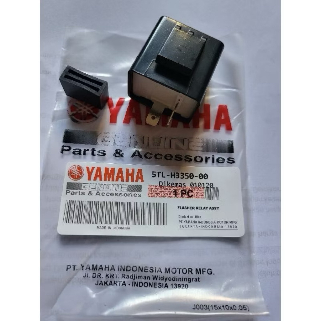 Flasher Flaser Relay Rilay Assy Otomatis Lampu Sein Sen Yamaha All Mio-J S Z M3 Nmax Aerox Lexi Lexa
