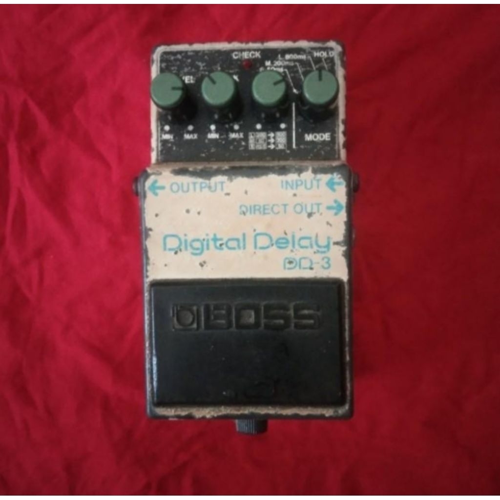 Efek gitar boss delay DD3 Japan (minus) baca deskripsi