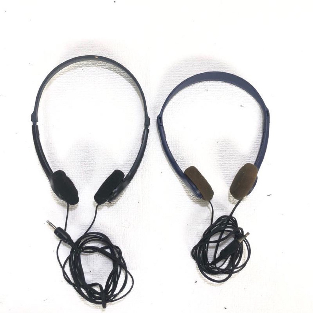 Sony mdr-007 & sony mdr-5045 vintage headphone sony walkman