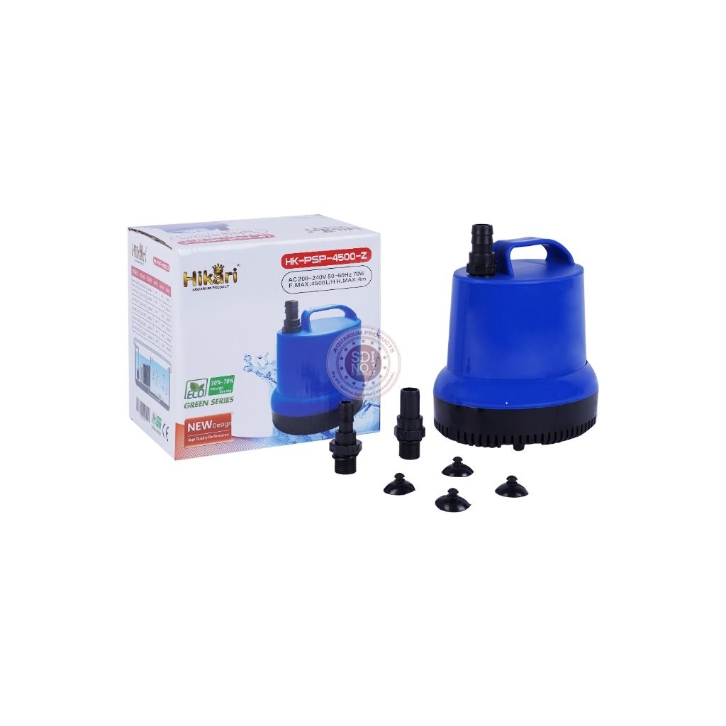 pompa celup kolam hikari psp-4500z mesin celup kolam ikan