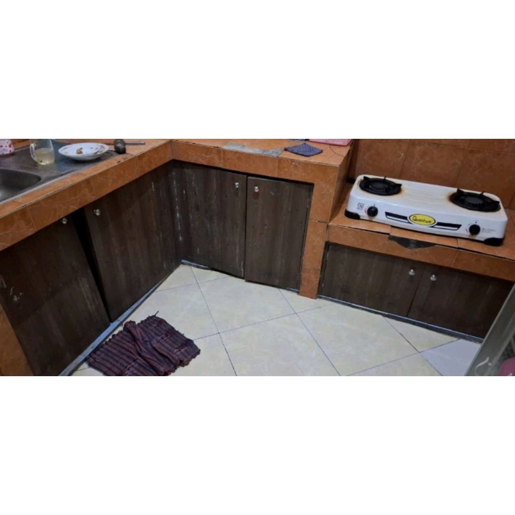 custom pintu kolong dapur aluminium