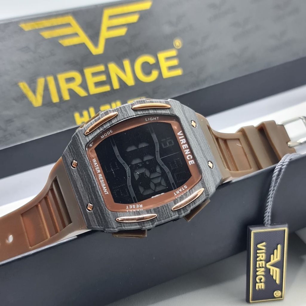 VIRENCE Tactical X-Brown – Digital Sport Watch