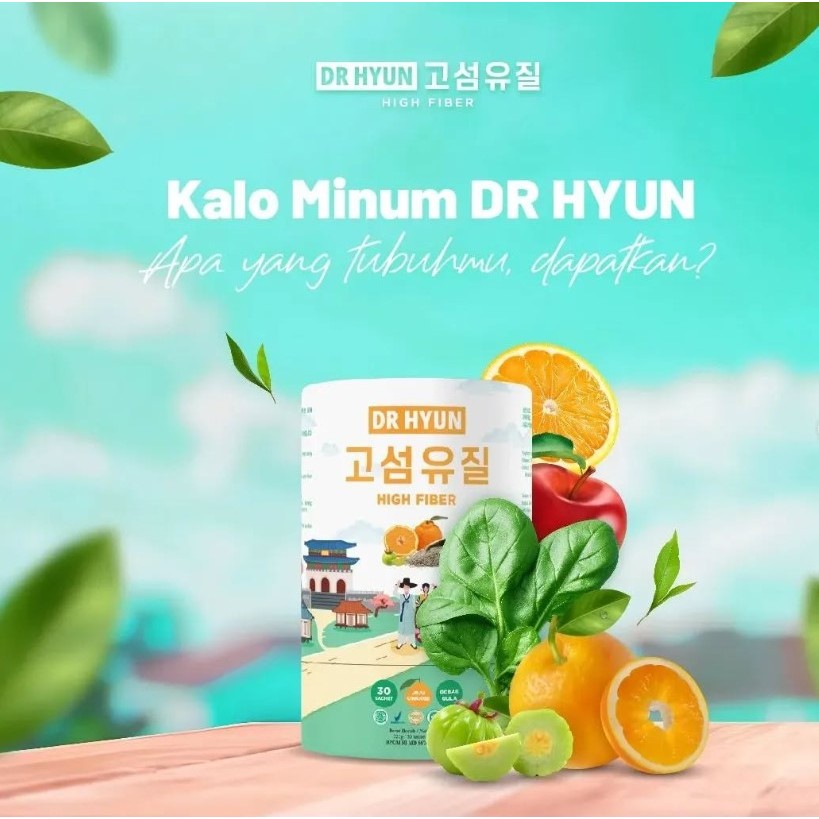 Dr Hyun High Fiber Diet Drink 30 Sachet Halal