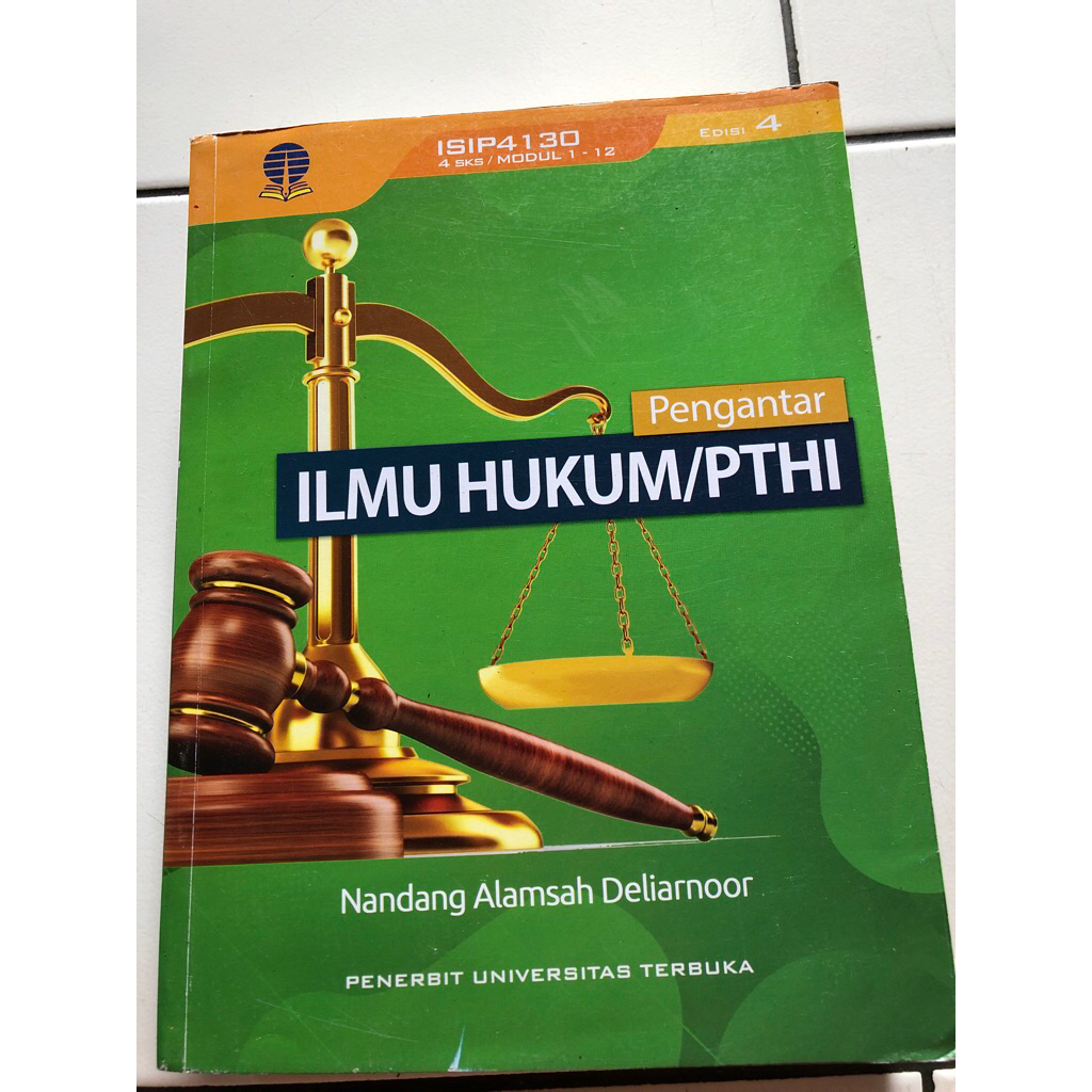 ILMU HUKUM / PTHI universitas terbuka
