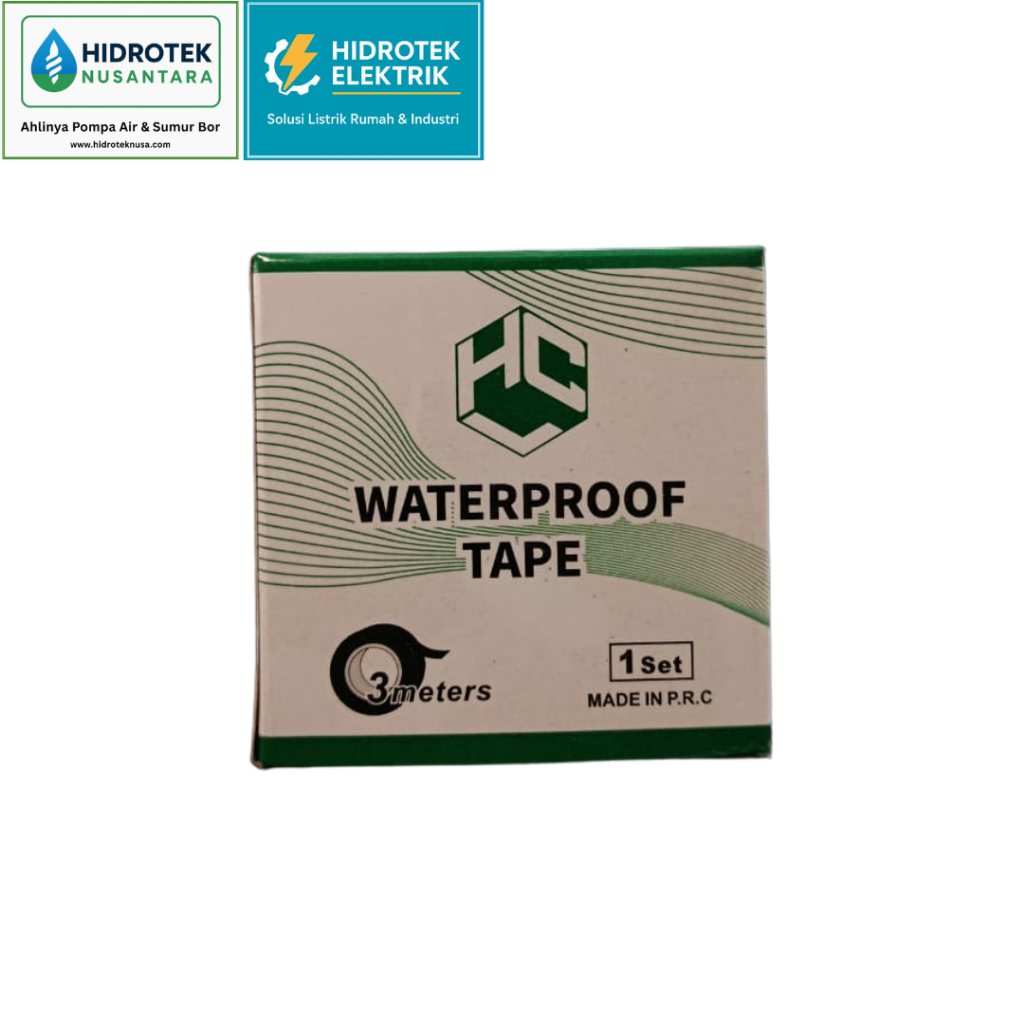 ISOLASI KABEL POMPA AIR SIBEL ANTI AIR WATERPROOF TAPE