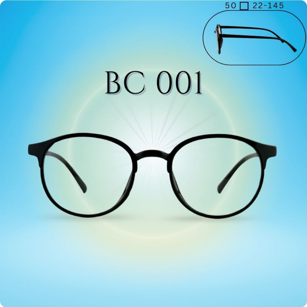 KACAMATA ANTI RADIASI / KACAMATA BLUE CUT / KACAMATA ANTI RADIASI HANDPHONE HP / KACAMATA BC 001