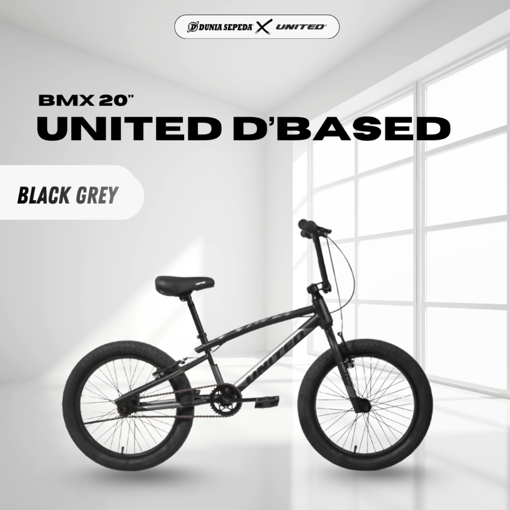 SEPEDA BMX UNITED D BASED D'BASED 20 INCH / SEPEDA ANAK LAKI BMX UNITED D'BASED 20 INCH