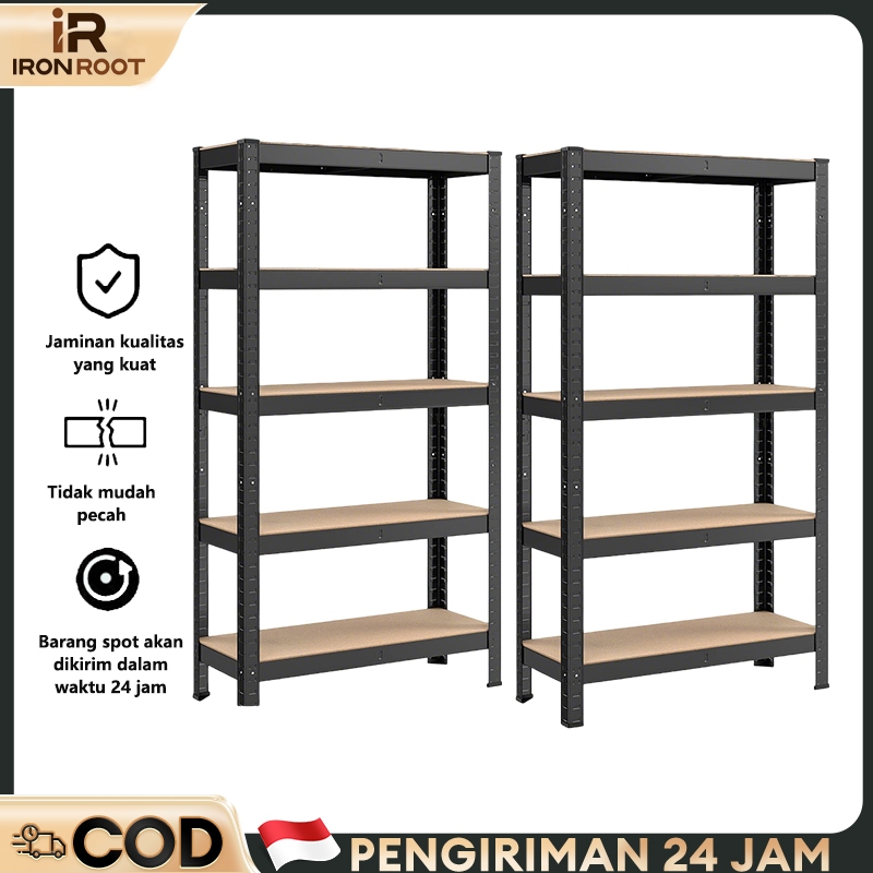 IRONROOT Rak Susun Serbaguna Rak Serbaguna Rak Dapur Rak Besi Rak Dapur Serbaguna Rak Susun Besi Bes