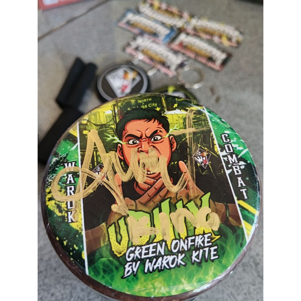 GELASAN matot 6000YARD WAROX UDHIX bahan hijau kejam import halus berasa Sasak tajam spesial tournam