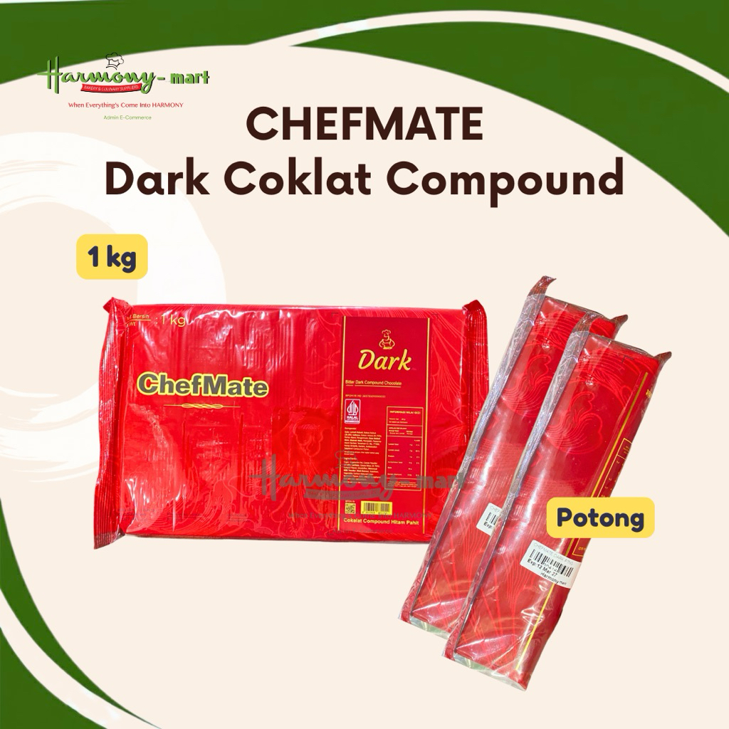 CHEFMATE Dark Coklat Compound - 1kg
