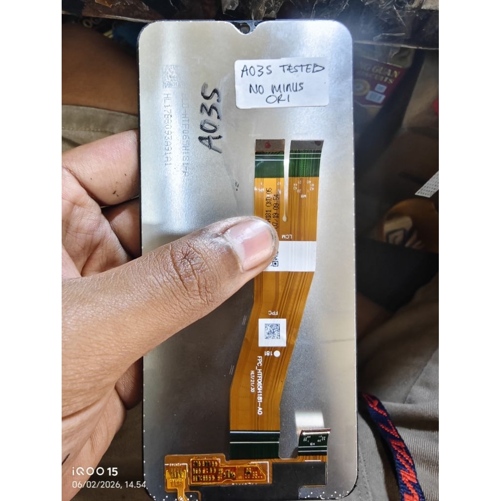 LCD Samsung A03S Original Second