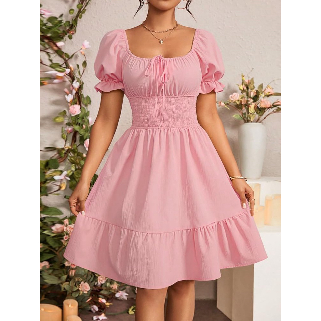 Dress midi pink polos my little pony skullpanda (Rarity)