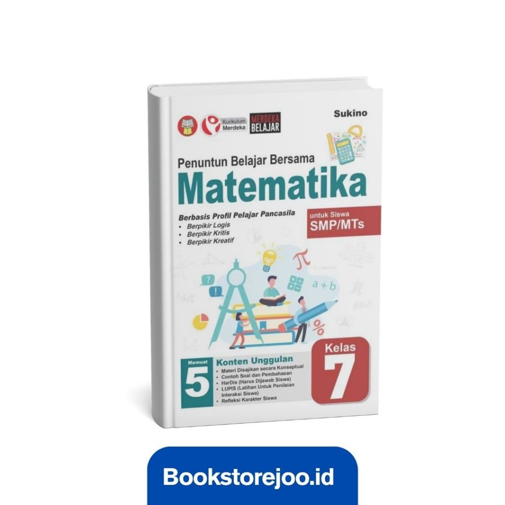 Penuntun Belajar Bersama Matematika Untuk SMP/MTS Kelas 7 - Sukino