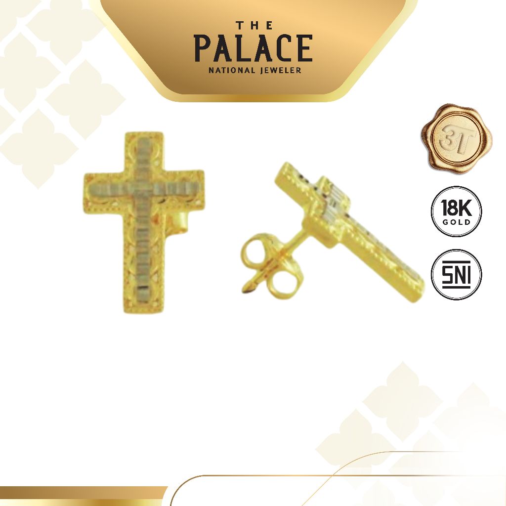 The Palace Cross Earring / Anting