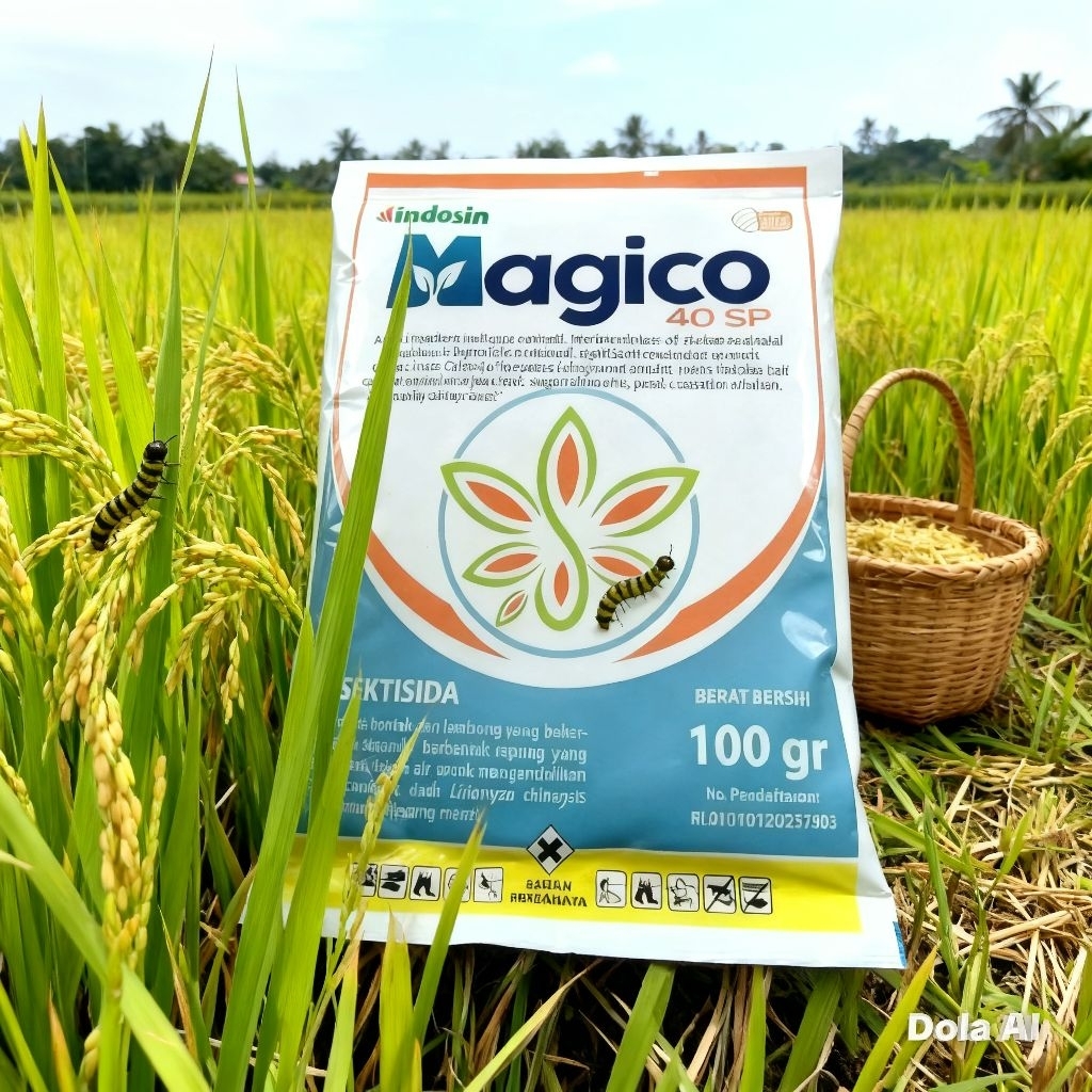Insektisida magico 40 SP bahan aktif:metomil 40%