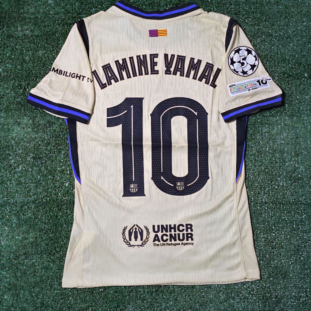 PLAYER ISSUE JERSEY BOLA BARCA AWAY PI 2025/2026