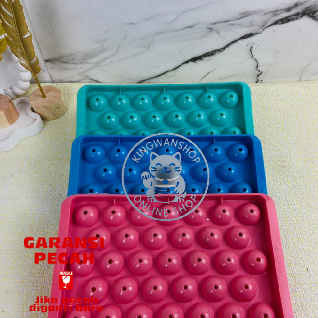 Cetakan Es Batu Bulat Isi 33 Lubang Murah
