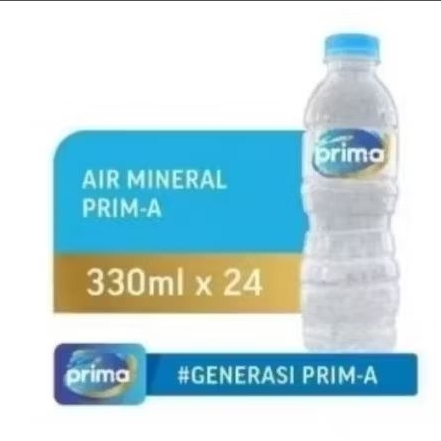 AIR MINERAL PRIMA 330ML 1 DUS ISI 24 BOTOL