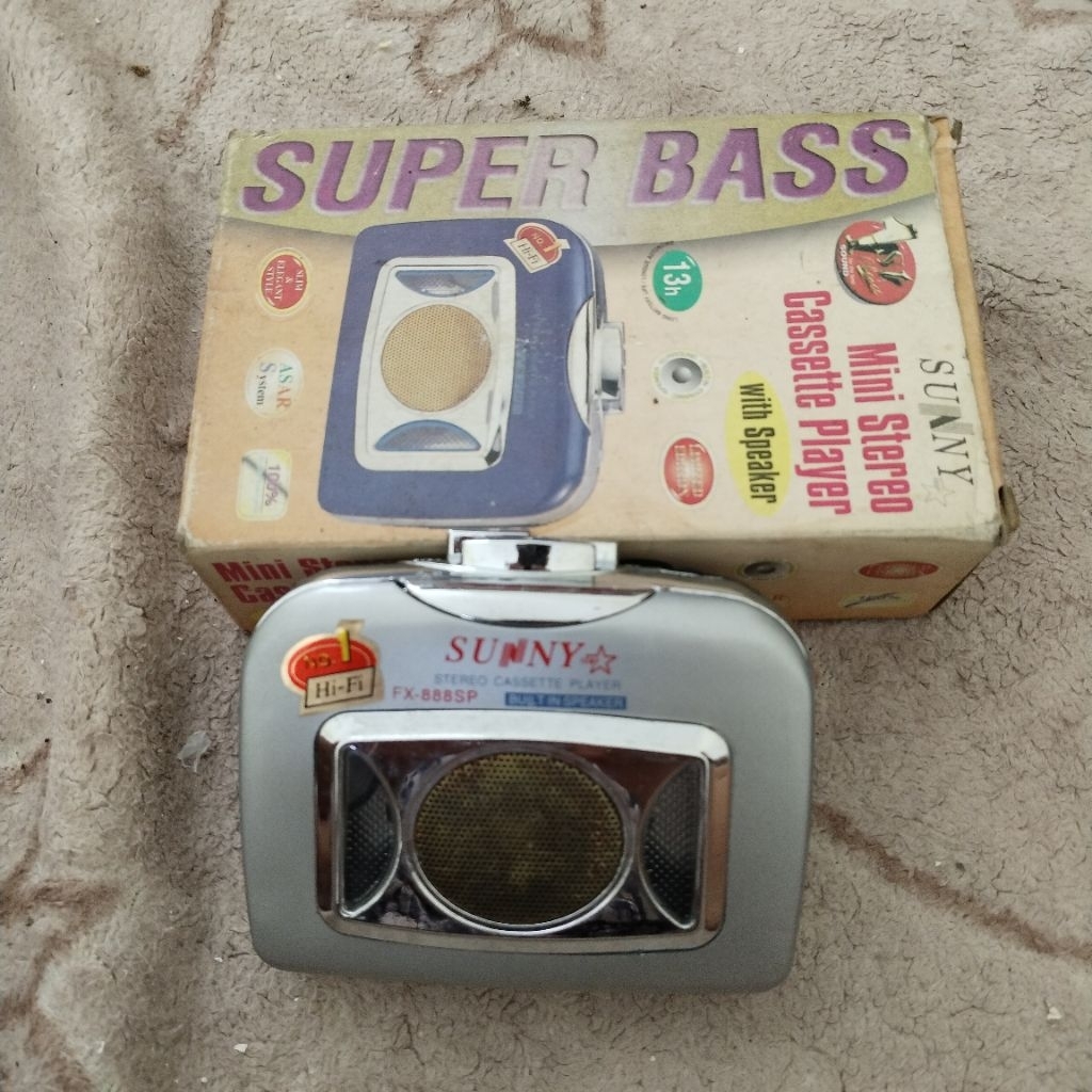 Walkman Sunny Superbass FX-888SP(NEW OLD STOCK)