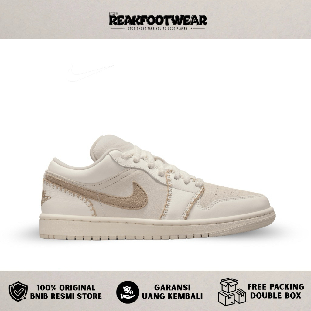 Jordan 1 Low SE Cozy Girl 100% Authentic - HV4268-120