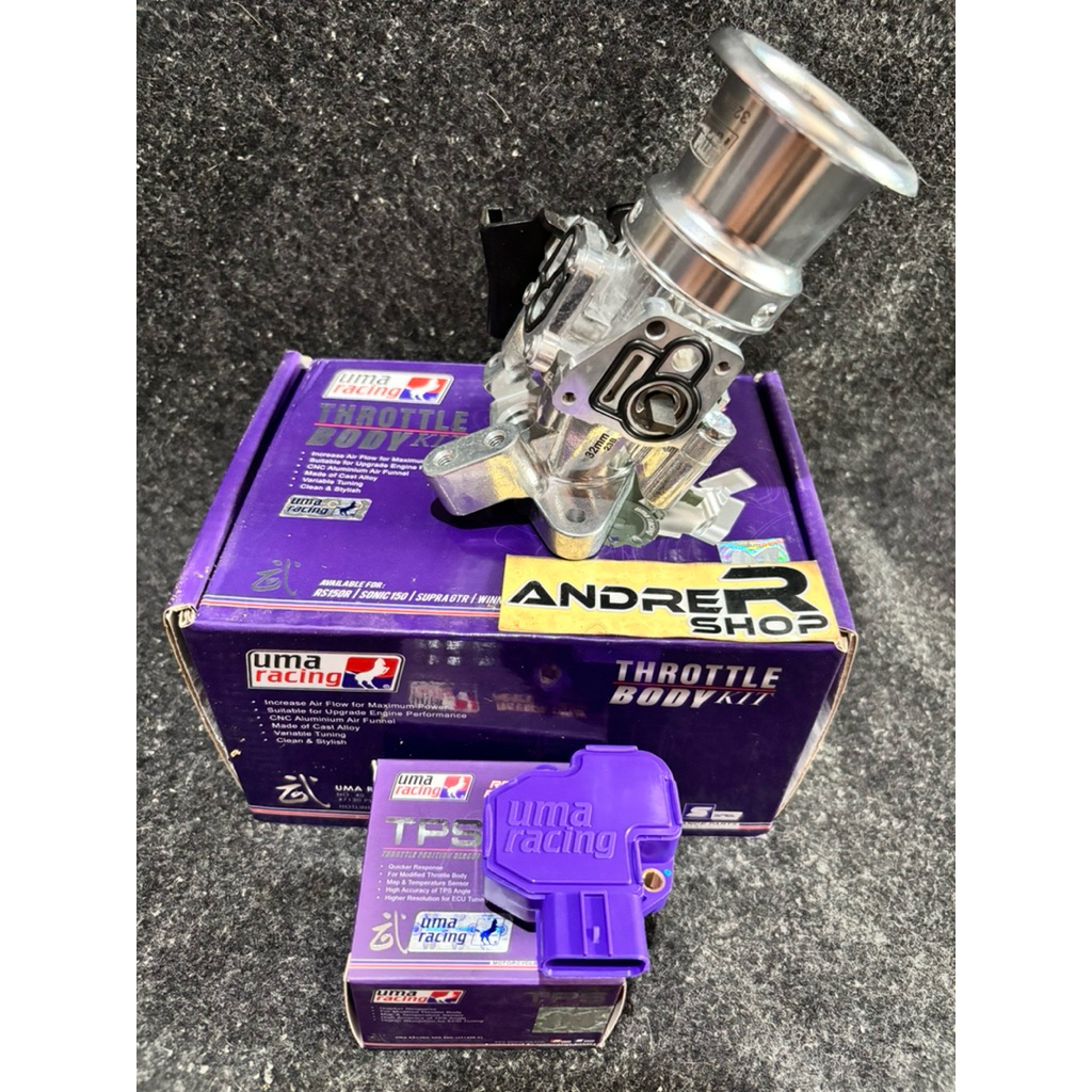 Tb uma sonic Throttle body tps honda sonic150 supragtr rs150 cbr150r led cb150r led 32mm 34mm origin