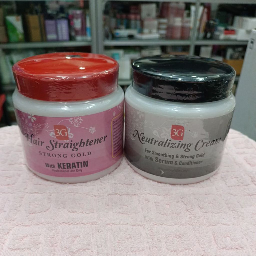 Smoothing/Pelurusan keratin 3G Strong gold 1kg