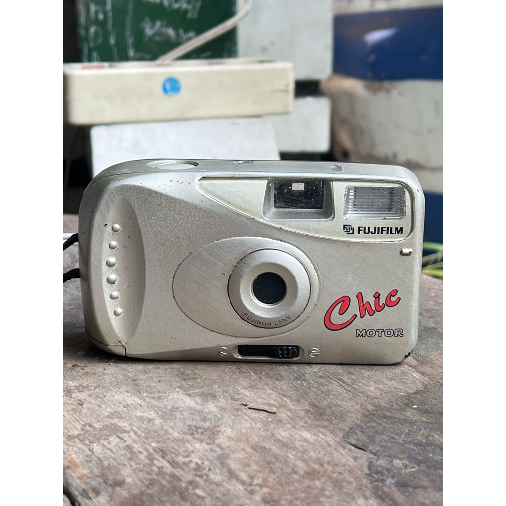 Pocket Camera  Analog Kamera Poket Film for Display, Fuji Film Chic