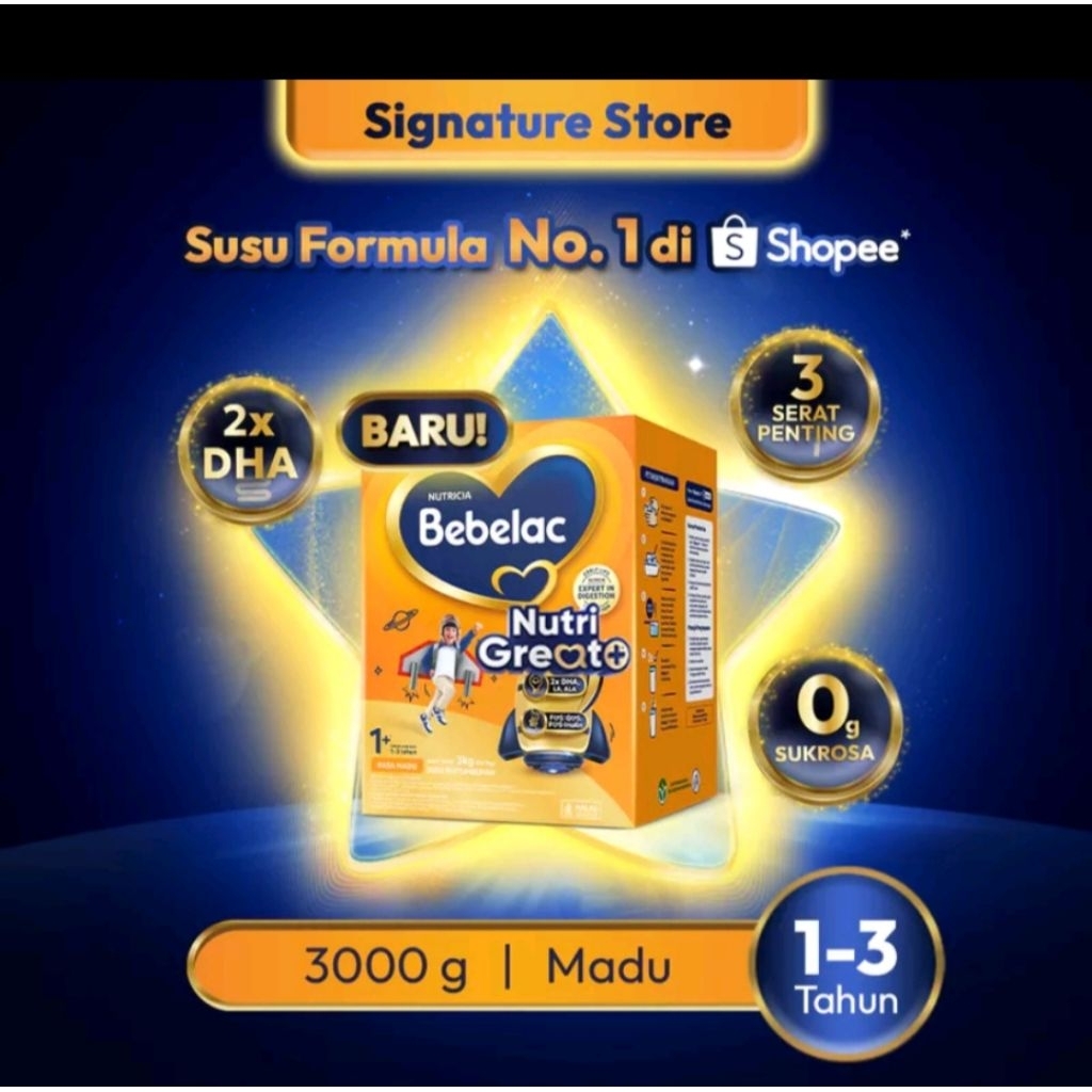 Bebelac 3 Madu 3000gr