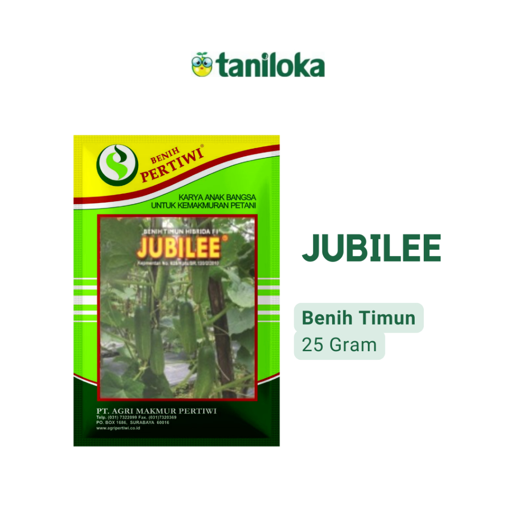 Benih Pertiwi - Benih Timun Jubilee (25 Gram)